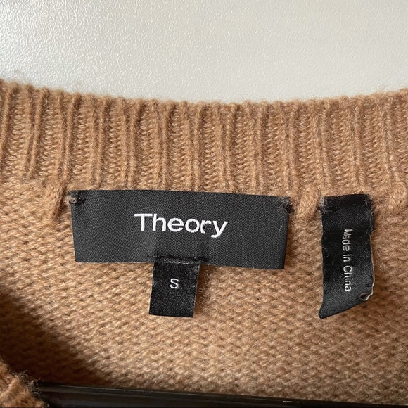 Theory Cashmere Sweater Camel - Picture 7 of 8